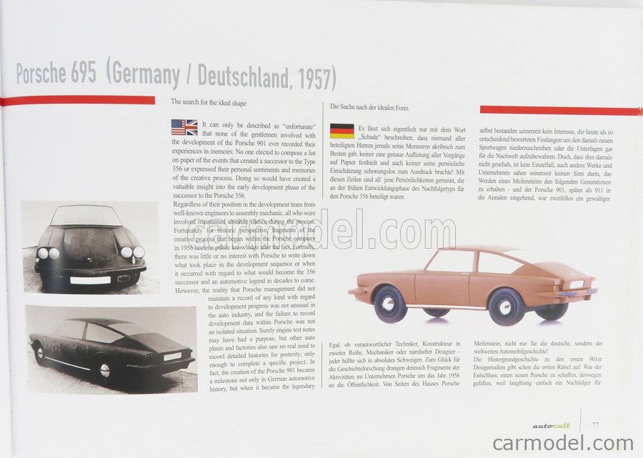 Autocult Book Of The Year 2021 184 Pages A4 German English Model