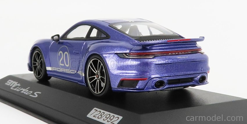 MINICHAMPS WAP0209090N005 Scale 1/43 | PORSCHE 911 992 TURBO S COUPE N ...