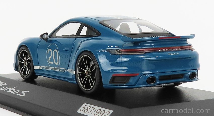 MINICHAMPS WAP0209050N001 Scale 1/43 | PORSCHE 911 992 TURBO S COUPE N ...