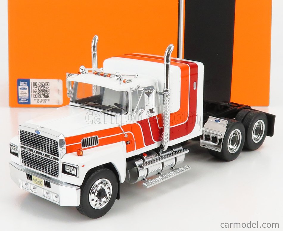 white/orange IXO 1:43 Ford LTL-9000-1978