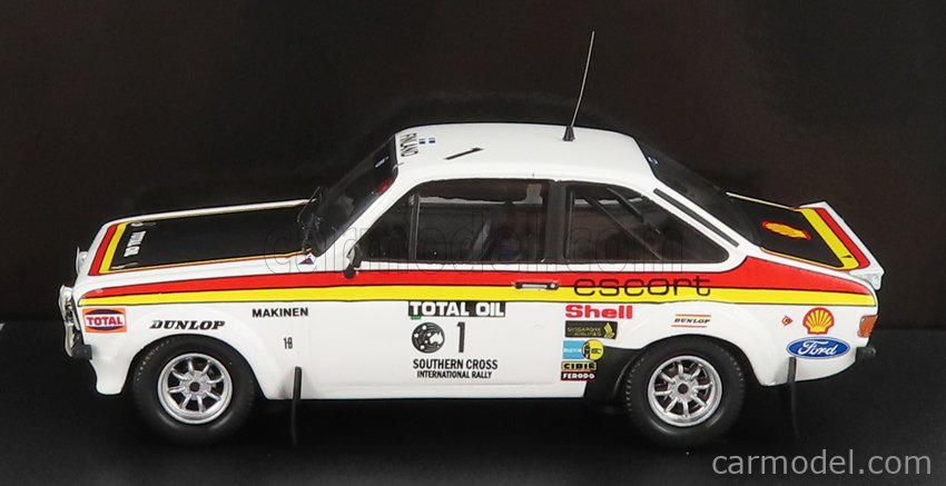 FORD ESCORT RS 1800 MKII,#4 RALLY FINLAND 1975 TIMO MÄKINEN / HENRY LIDDON | Modeltoys