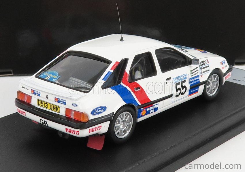 Trofeu Spark 1/43 Ford Sierra XR 4x4 - McRae/Ringer Suède 1989 - Modèle De Collection En Résine