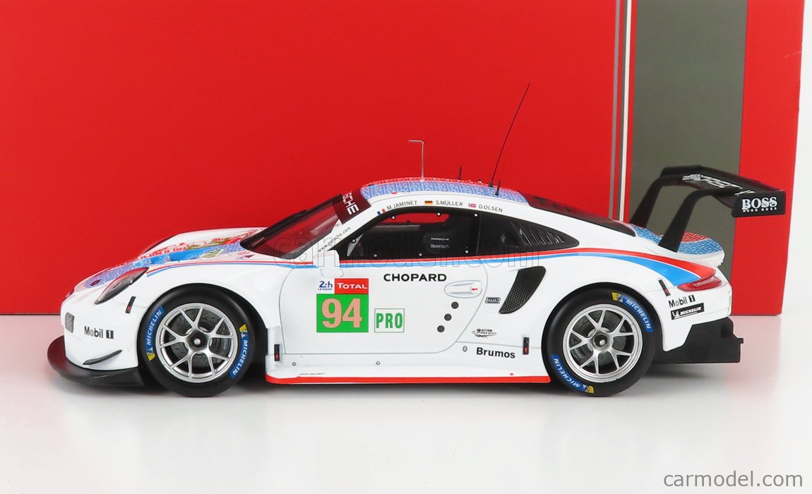 PORSCHE - 911 991 RSR 4.0L FLAT-6 PORSCHE GT TEAM N 94 24h LE MANS 2019  S.MULLER - M.JAMINET - D.OLSEN