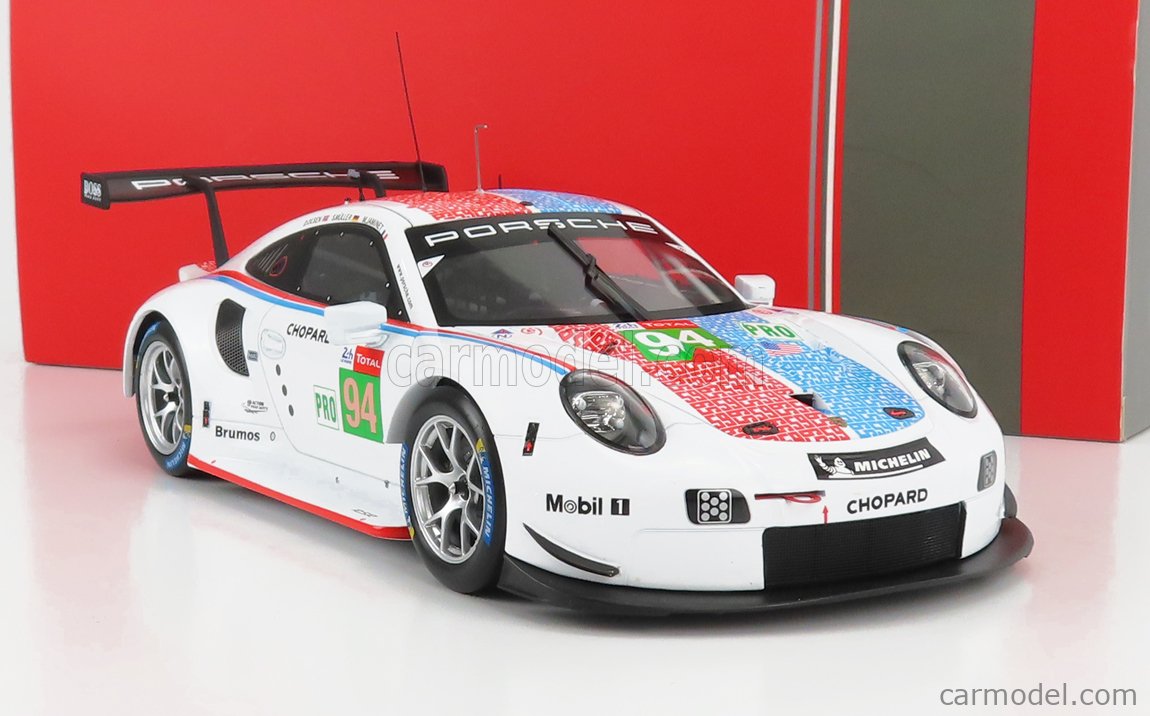 IXO Models 1/18 Porsche 911 RSR Presentation Car – Noire (LEGT18057) – Occasion