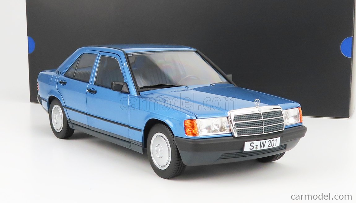 NOREV B66040661 Scale 1/18 | MERCEDES BENZ 190E (W201) 1982 DIAMOND BLUE