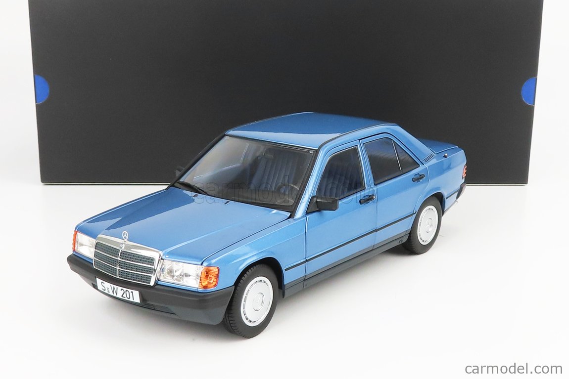 NOREV B66040661 Scale 1/18 | MERCEDES BENZ 190E (W201) 1982 DIAMOND BLUE