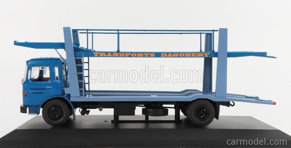 IXO 1/43 – Garage Moderne 28 – Saviem SM10 Et Remorque Porte-voitures Dagobert – Neuf