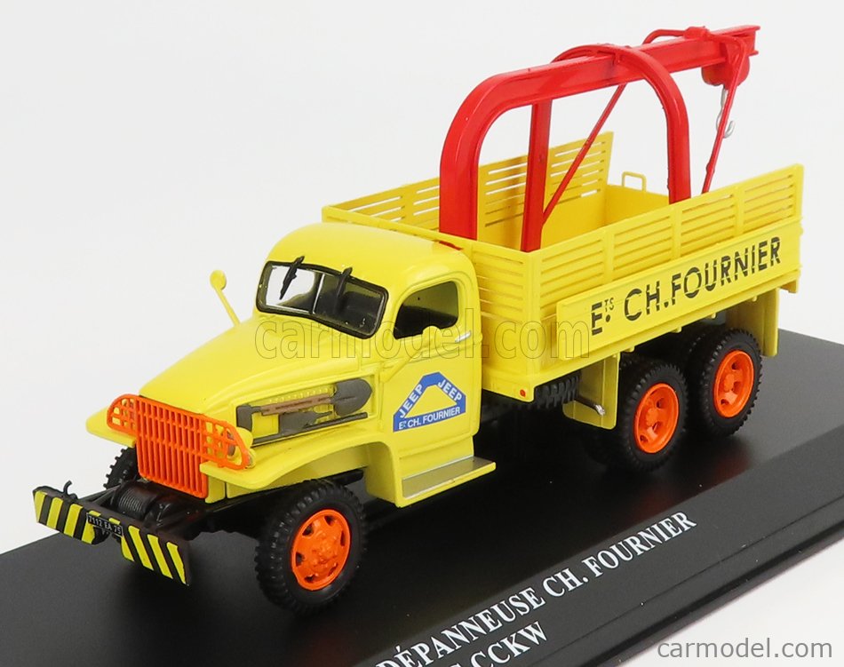Miniature IXO 1/43 – GMC CCKW Dépanneuse Fournier – Garage Moderne, Blister
