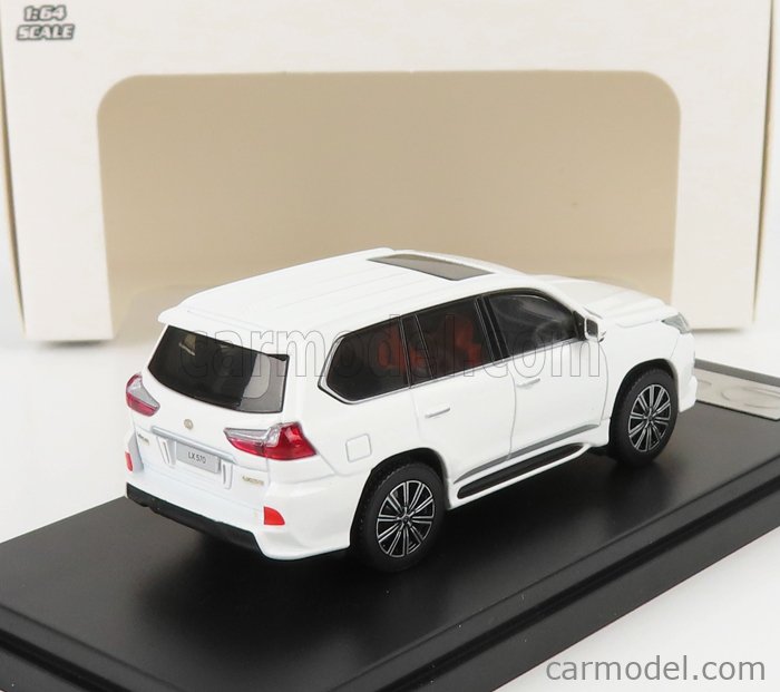 LCD-MODEL LCD64017-WH Scale 1/64 | LEXUS LX570 2018 WHITE