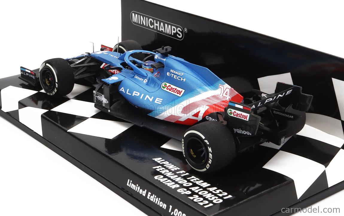 Comprar Miniatura 1:43 Coche Alpine F1 A521 2021 'Fernando Alonso