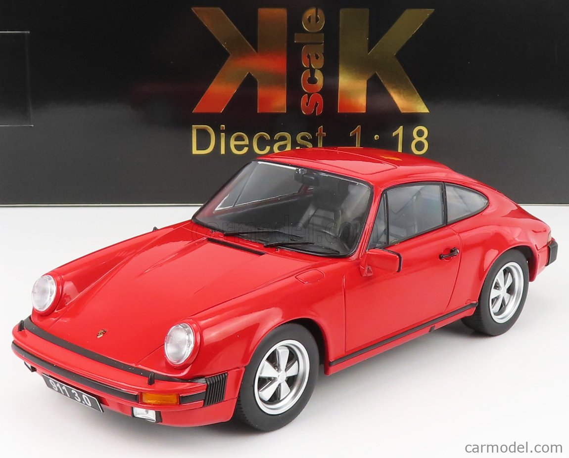 KK-SCALE KKDC180631 Scale 1/18 | PORSCHE 911 CARRERA  COUPE 1977 RED