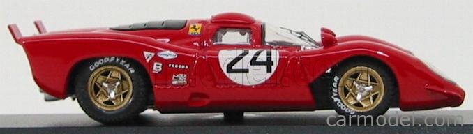 BEST-MODEL 9153 Scale 1/43 | FERRARI 312 COUPE N 24 DAYTONA 1970 M ...