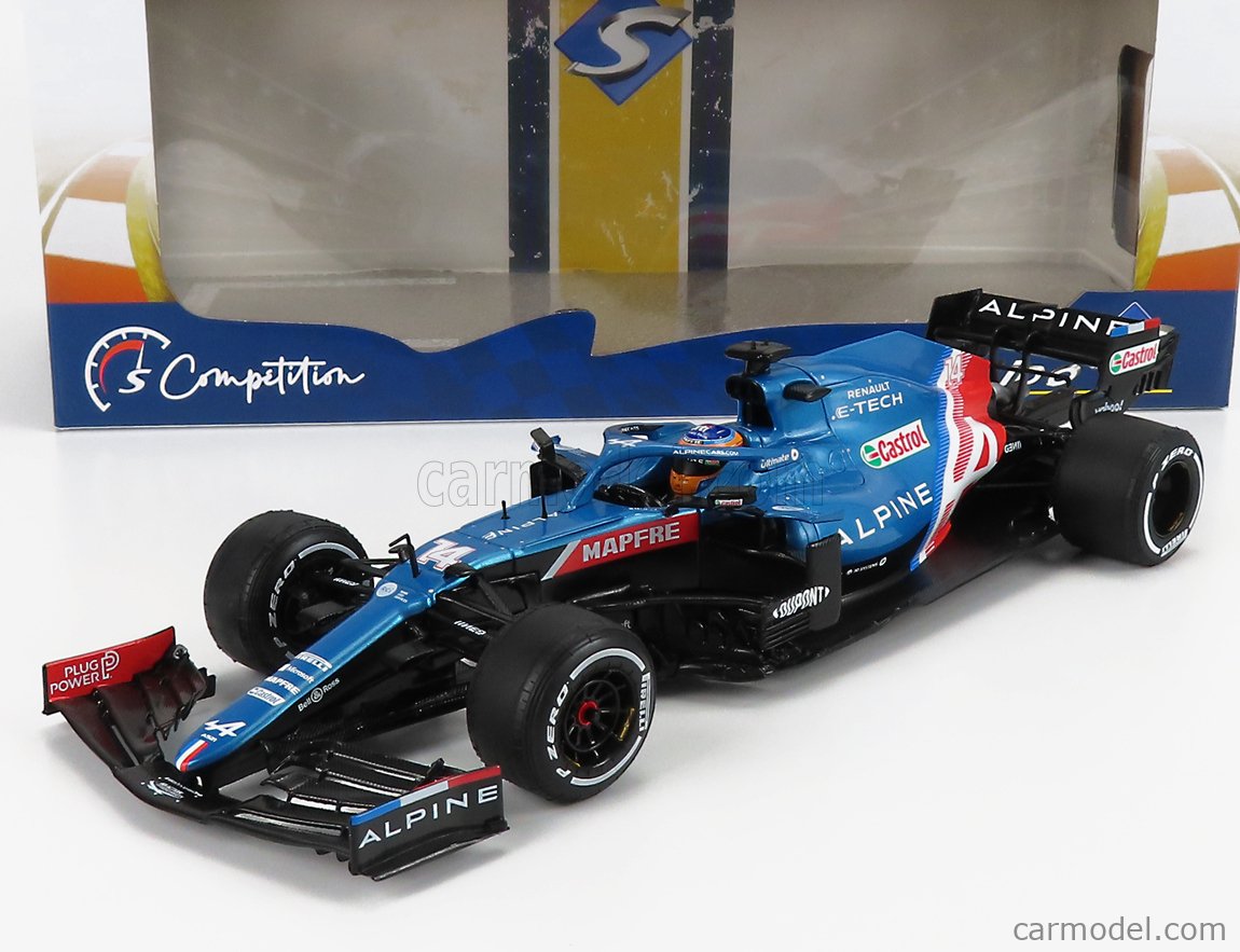 1:18 Renault F1 A521 Fernando Alonso 2021 1:18 Solido