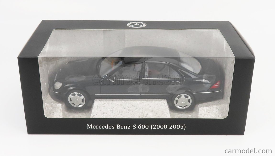 Norev 1:18 Mercedes-Benz S 600 (V220) year 2000-2005 obsidian black  B66040659 model car B66040659