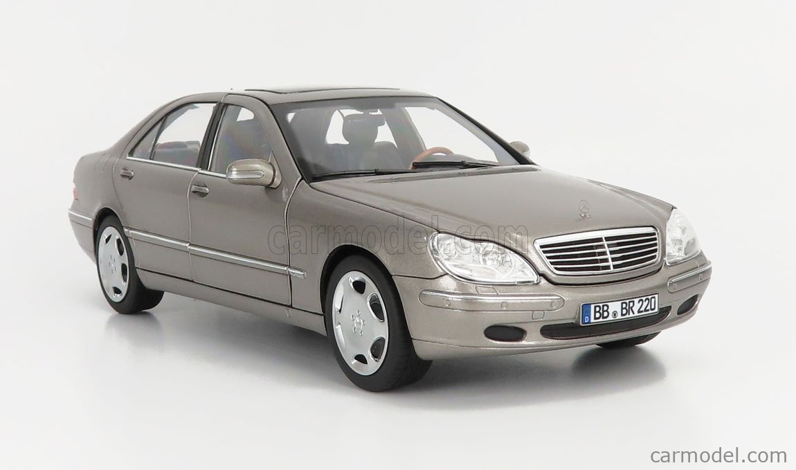 Norev 1:18 Mercedes-Benz S 600 (V220) year 2000-2005 cubanite silver  B66040660 model car B66040660