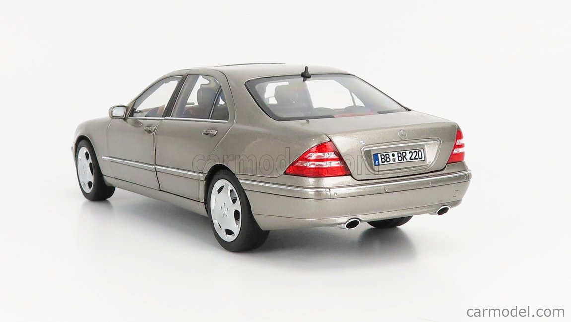 Norev 1:18 Mercedes-Benz S 600 (V220) Año de construcción 2000-2005 plata  cubanita B66040660 modelo coche B66040660