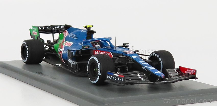 Spark Alpine A521 Renault #14 Fernando Alonso GP Hongrois 2021 1/43 S7685