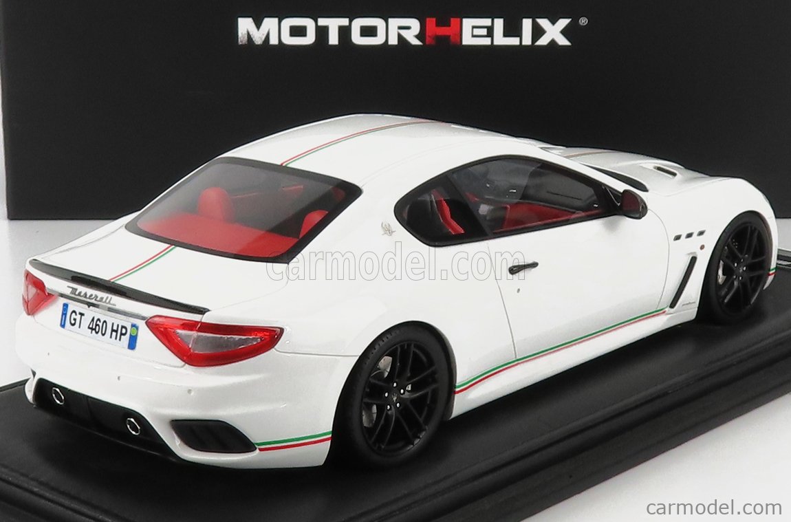 MOTORHELIX MH013AWIS Scale 1/18 | MASERATI MC GT GRANTURISMO 2019 WHITE