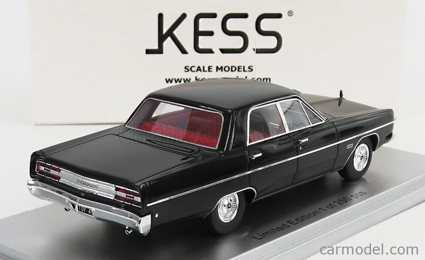 KESS-MODEL KE43034010 Echelle 1/43  DODGE PHOENIX 4-DOOR SEDAN 1968 BLACK