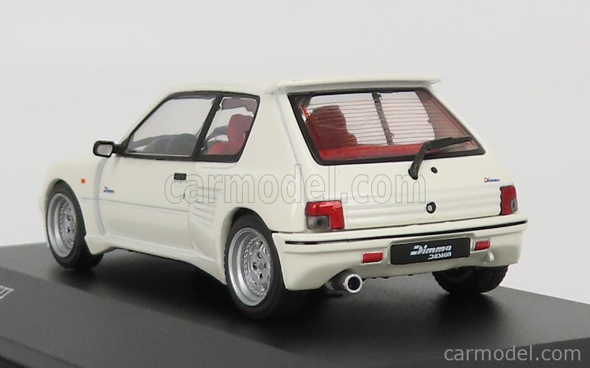 SOLIDO 4310801 Масштаб 1/43  PEUGEOT 205 GTi DIMMA BODY KIT 1988 WHITE