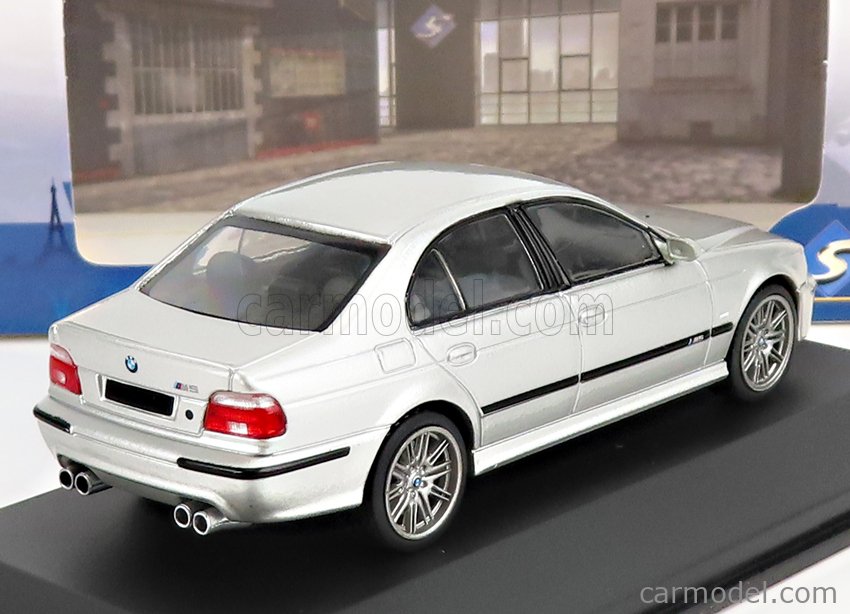 SOLIDO 4310502 Scale 1/43  BMW 5-SERIES M5 5.0L V8 32V (E39) 2003 SILVER