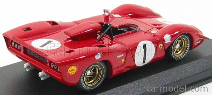 BEST-MODEL 9227 Scale 1/43 | FERRARI 312 P SPY N 1 MONZA 1969 ANDRETTI ...