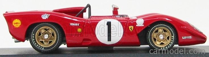 BEST-MODEL 9227 Scale 1/43 | FERRARI 312 P SPY N 1 MONZA 1969 ANDRETTI ...