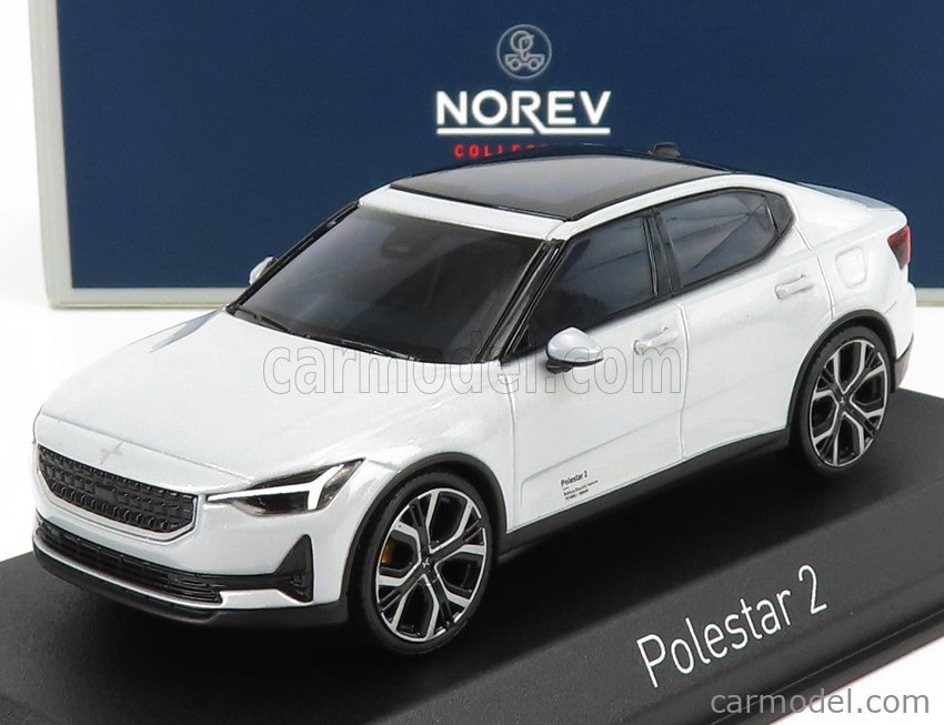 NOREV 872002 Scale 1/43 | POLESTAR II HYBRID 2021 MAGNESIUM GREY