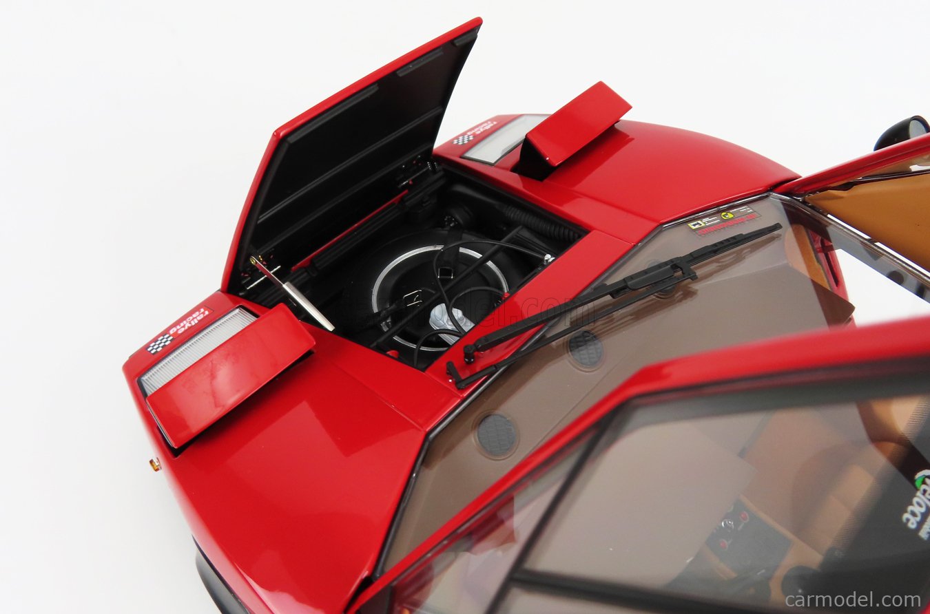 KYOSHO 08617R Scale 1/12  LAMBORGHINI COUNTACH LP500S WALTER WOLF 1982 RED