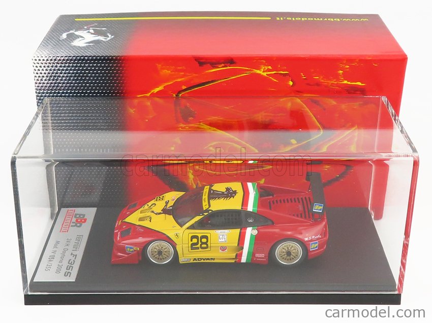 FERRARI - F355 3.5L V8 TEAM SCUDERIA FERRARI YELLOW MAGIC N 28 24h DAYTONA  2000 T.SUZUKI - A.OLOFSSON - T.TAKAHASHI- V.P.HANSON - T.RIGGINS