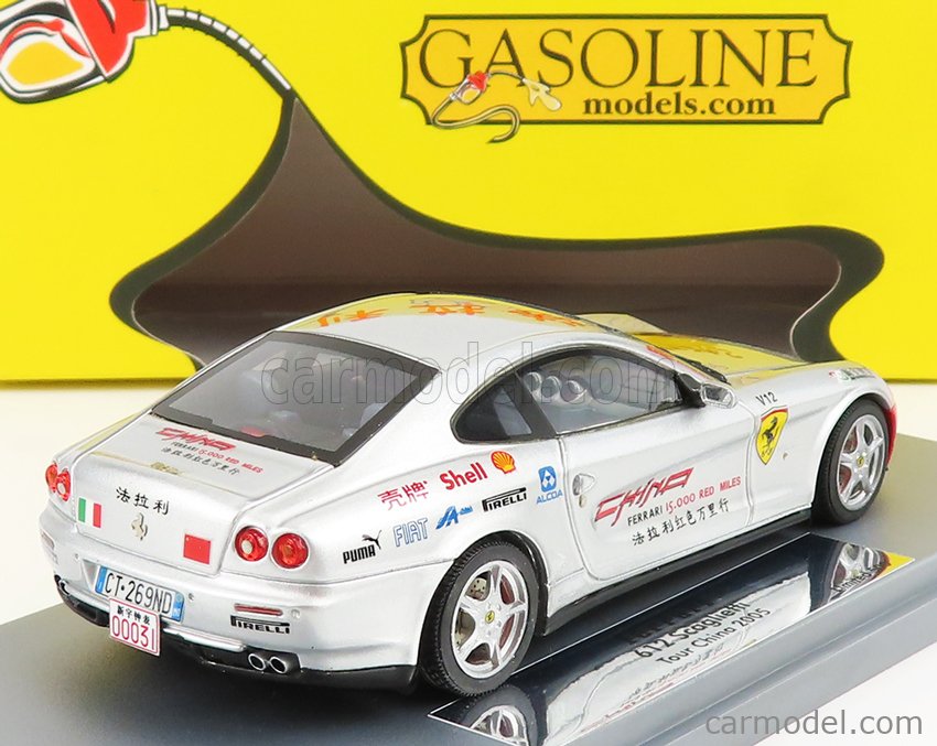 Ferrari 612 Scaglietti 1:43 Redline – Argent, édition Limitée #24/500 – Comme Neuf