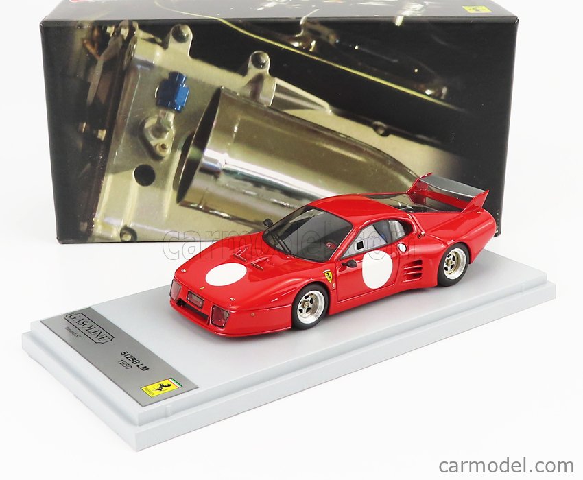 BBR Ferrari 512BB Lorentz 1980 - 1/43 - Modèle Résine - Collection France