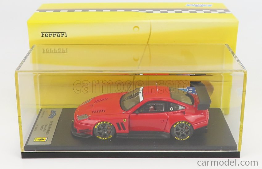 Bbr Models Bg302 Scale 143 Ferrari 550 Maranello Japan Test Car 2005 Red