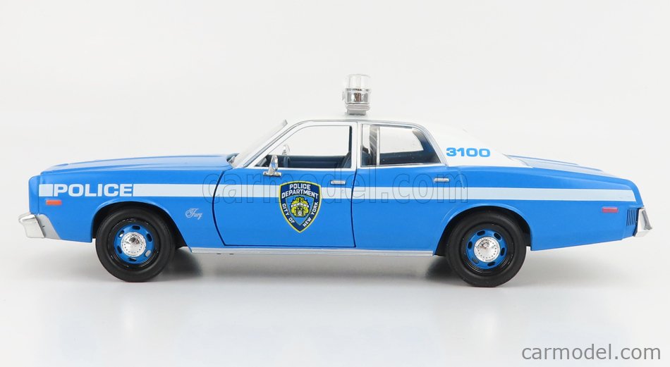 GREENLIGHT 85542 Scale 1/24 | PLYMOUTH FURY NEW YORK CITY POLICE ...