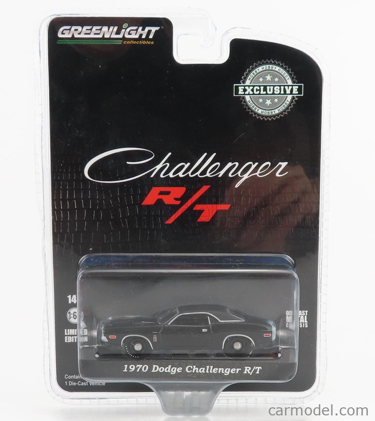 GreenLight 1:64 1970 Dodge Challenger R/T 426 HEMI The Black Ghost 30297