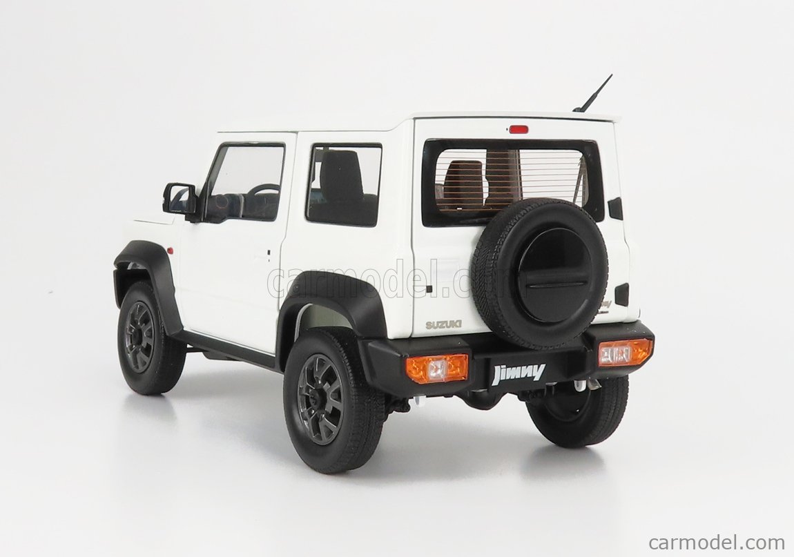 BM-CREATIONS BM18B0015 Scale 1/18 | SUZUKI JIMNY SIERRA LHD 2018 WHITE