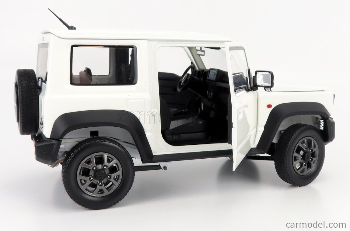 BM-CREATIONS BM18B0015 Scale 1/18 | SUZUKI JIMNY SIERRA LHD 2018 WHITE