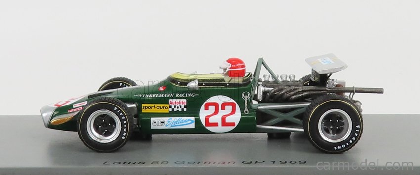 LOTUS - F1 59 N 22 GERMAN GP 1969 R.STOMMELEN