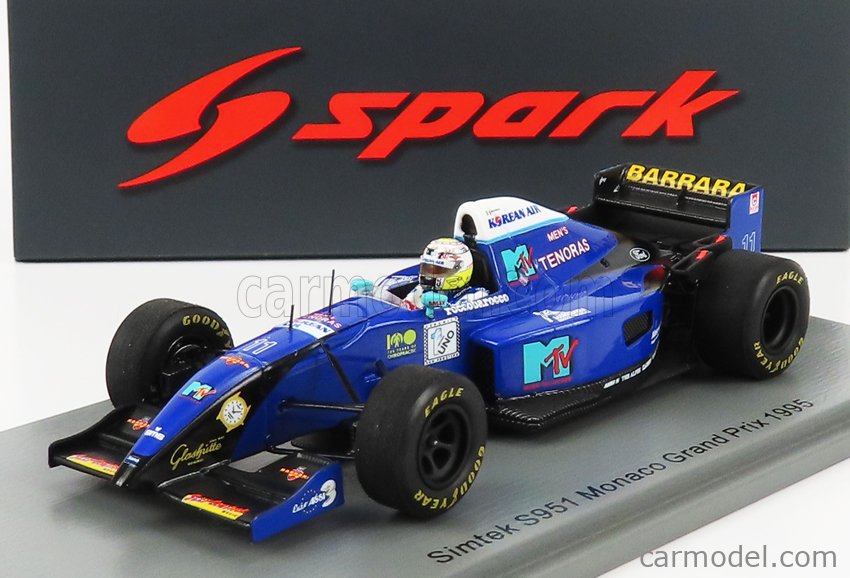SIMTEK - F1 S951 N 11 MONACO GP 1995 D.SCHIATTARELLA