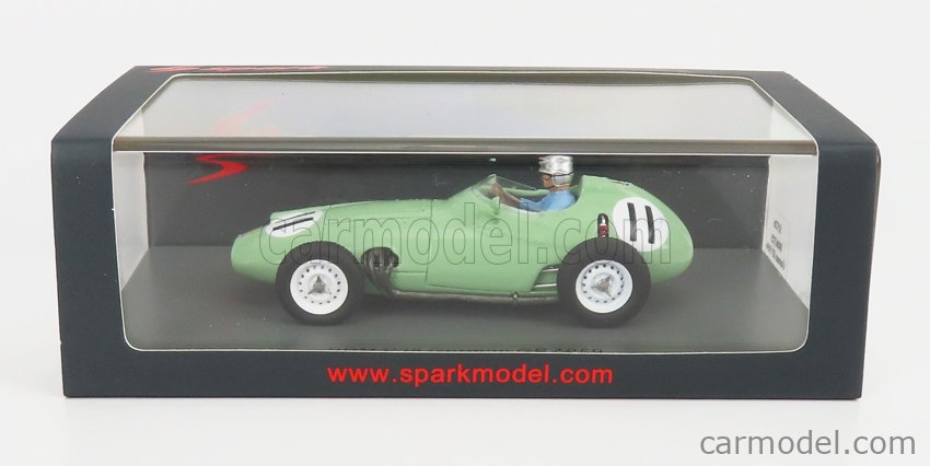Miniature Spark 1/43 – BRM P57 #24 – GP Allemagne 1965 – Masten Gregory – Résine