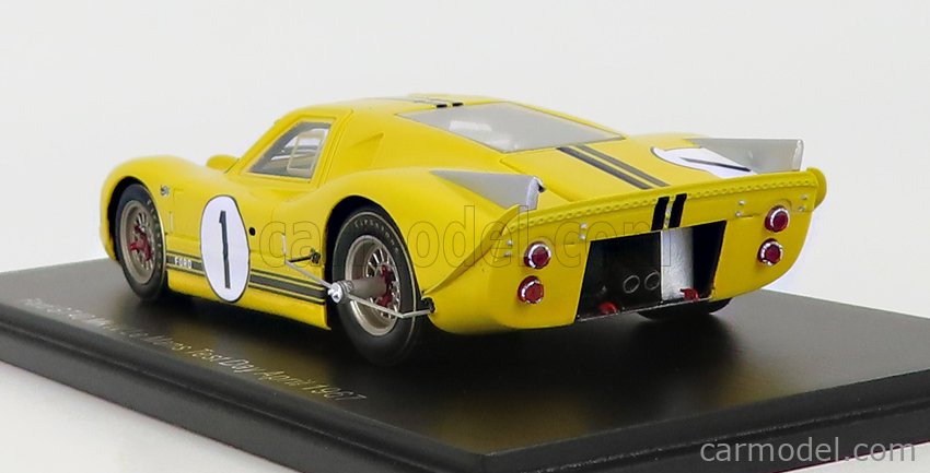 SPARK-MODEL S4545 Scale 1/43 | FORD USA GT40 7.0L V8 TEAM FORD MOTOR ...