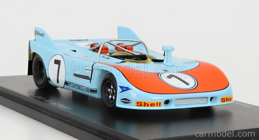 スパーク 1/43 ポルシェ 908/03 1972 モンツァ 1000km 2位 #7 R