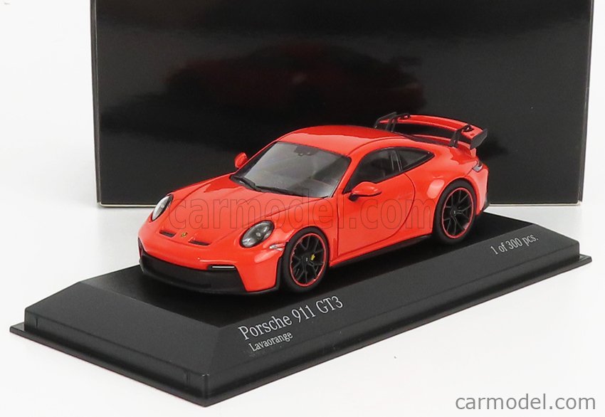 MINICHAMPS 410069200 Scale 1/43 | PORSCHE 911 992 GT3 COUPE 2020 ORANGE