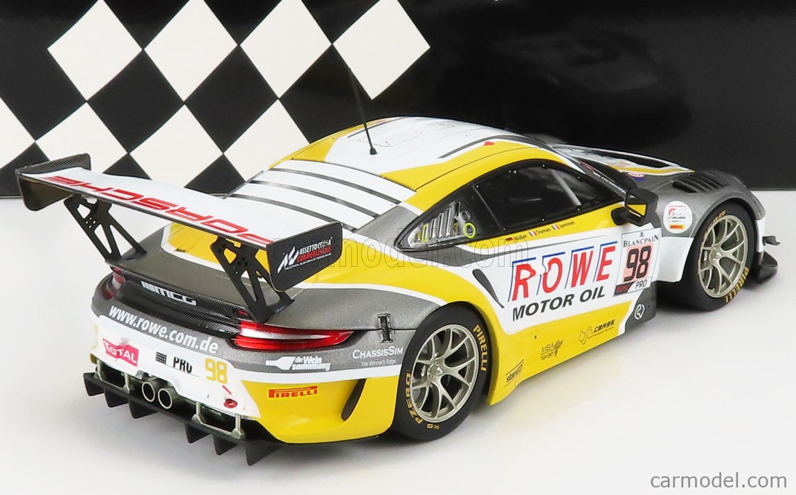 MINICHAMPS 155196098 Scale 1/18 | PORSCHE 911 991-2 GT3 R TEAM