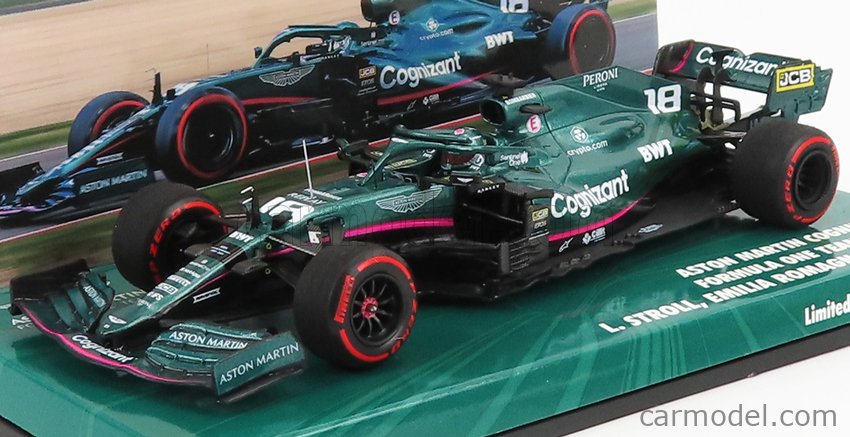 Minichamps 1/43 Aston Martin Cognizant #18 Stroll - GP Monaco 2021 - Collectionneur - Précommande