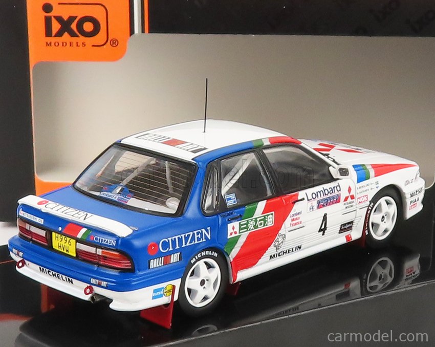 IXO - 1:18 Ixo Mitsubishi Galant Vr-4 #4, Rac Rally, A.vatanenb.berglund, 1990 h