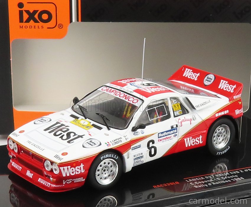 Lancia 037 Rally - Rallye Automobile Monte-Carlo 1983 - Röhrl - Geistdörfer - Al