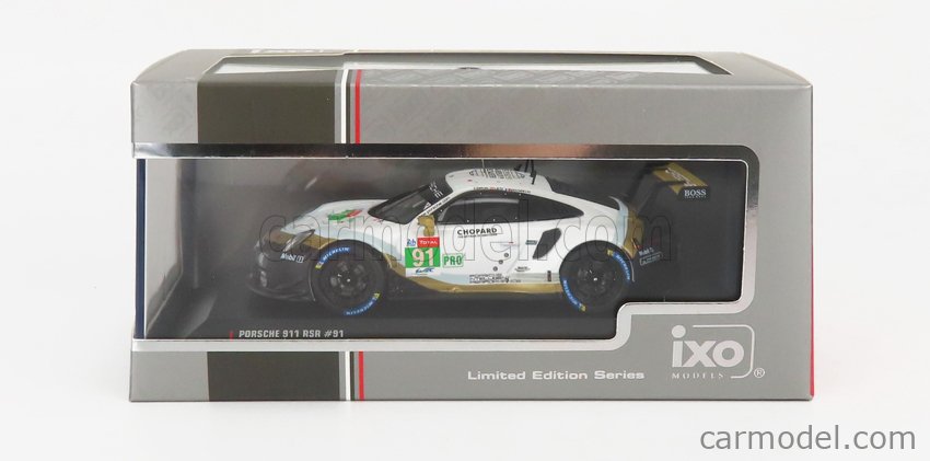 IXO-MODELS LE43059 Scale 1/43 | PORSCHE 911 991 RSR 4.0L FLAT-6 PORSCHE ...