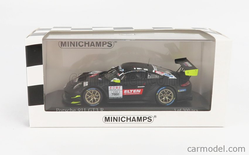 1:43 MINICHAMPS Porsche 911 991 Gt3-R #8 Test Vln2 Nurburgring 2019 413196002 Mi 
