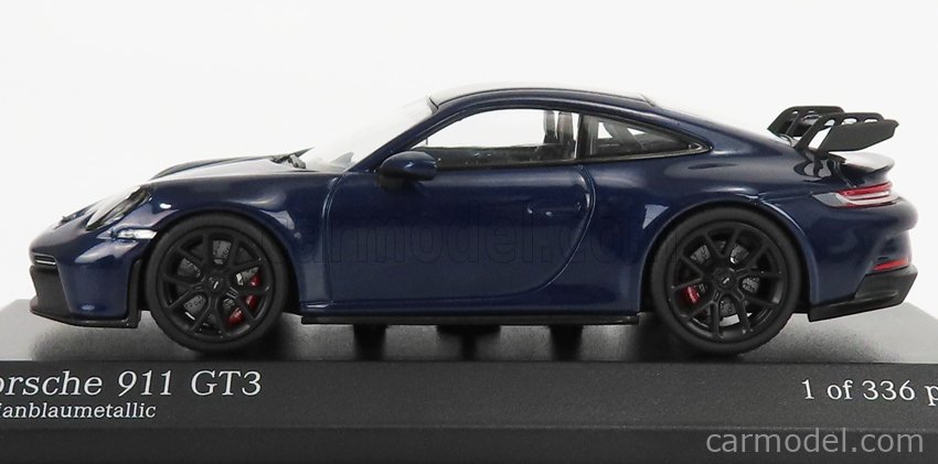 MINICHAMPS 410069206 Scale 1/43 | PORSCHE 911 992 GT3 COUPE 2020 BLUE MET